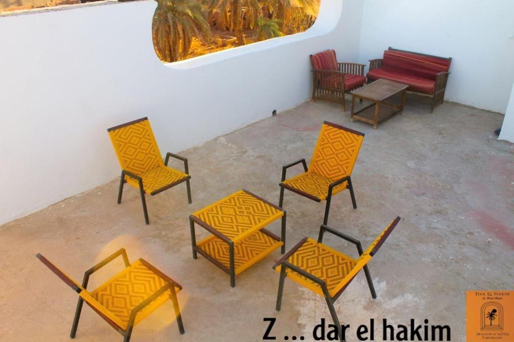 Dar El Hakim, Le Petit Hotel De Timimoun Luaran gambar